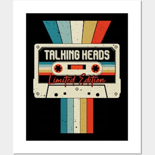 Graphic Talking Heads Proud Name Cassette Tape Vintage Birthday Gifts Posters and Art